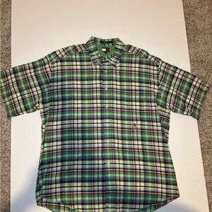 Tommy Hilfiger Multicolor Plaid Button Down Shirt